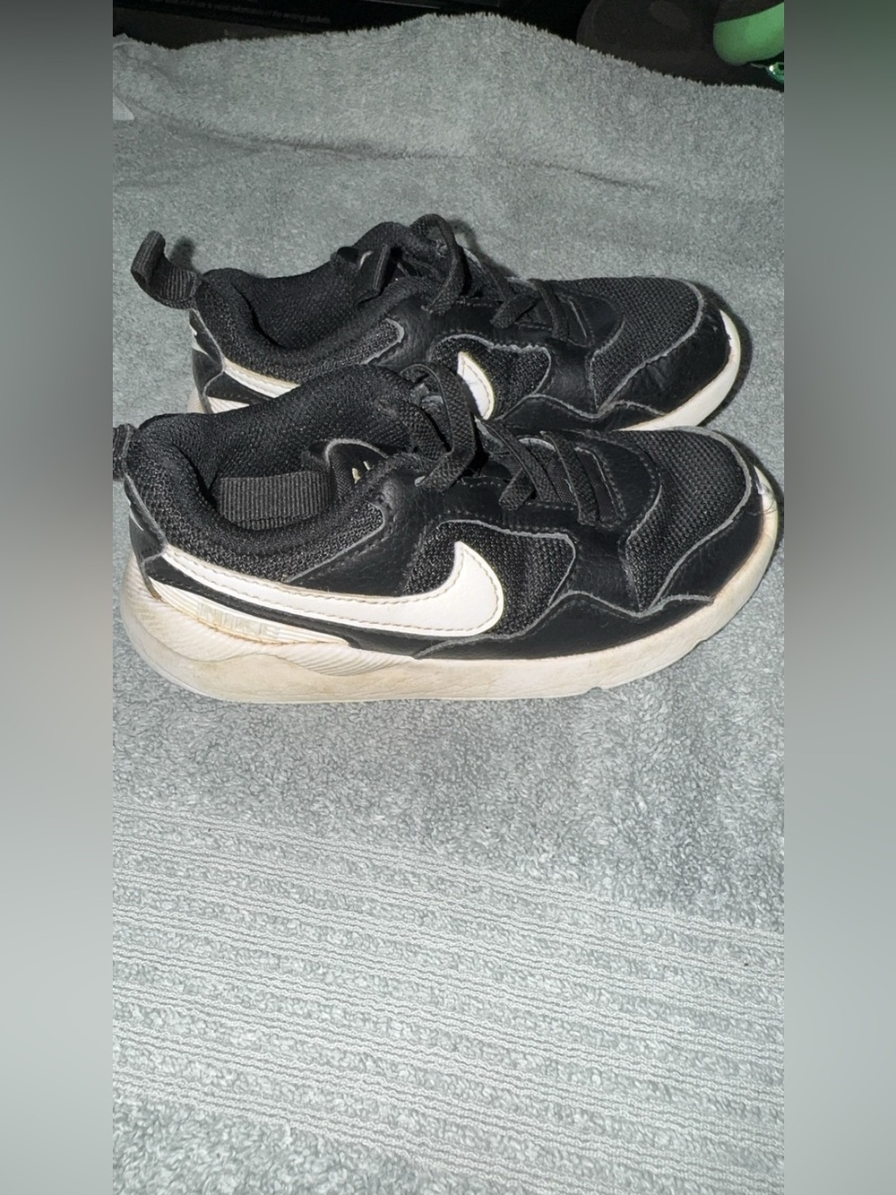 Nike Black and White Toddler Sneakers